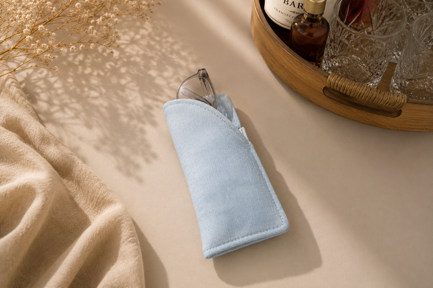 Glasses Case - Bluebell